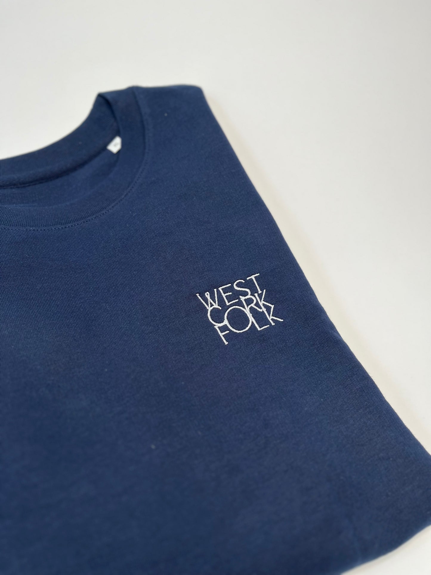 West Cork Folk Sweater French Navy