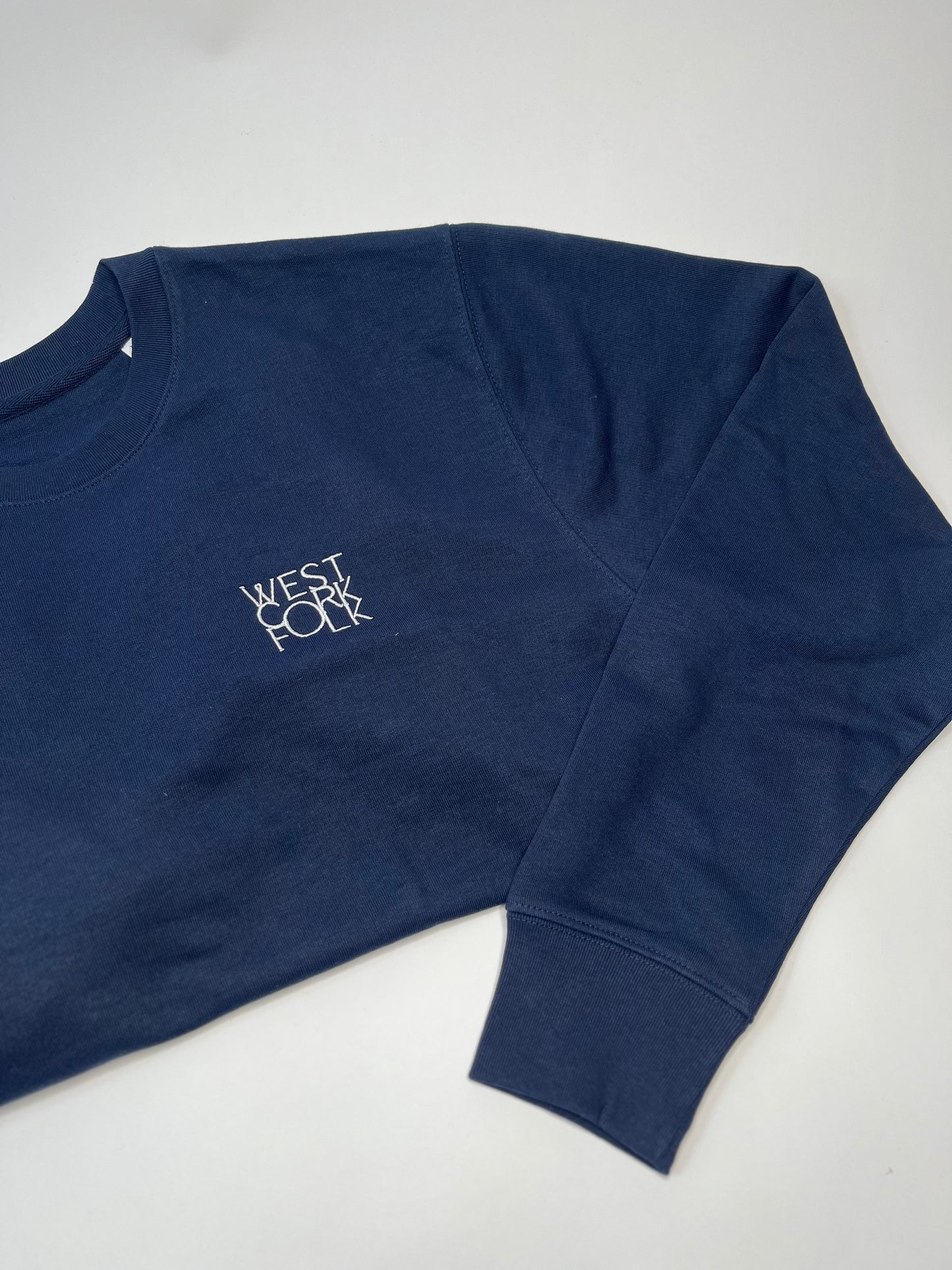 West Cork Folk Sweater French Navy