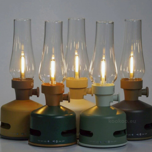 Design Lamp with Speaker - Sky Blue
