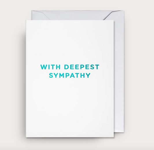 Deepest Sympathy card