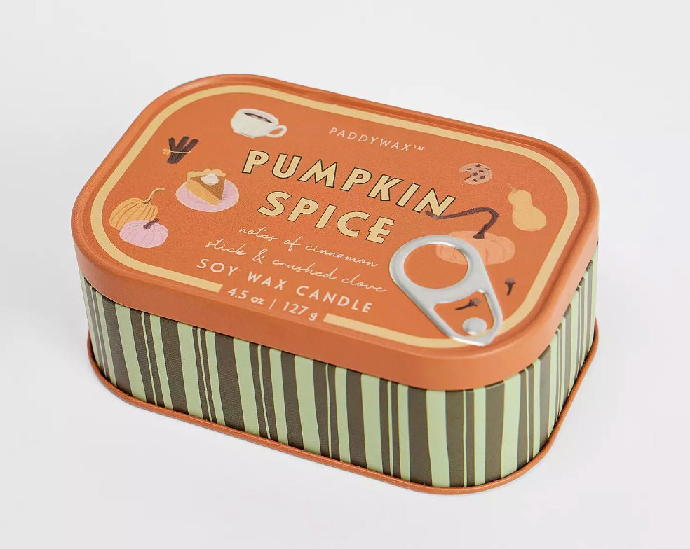 Bistro Tin Candle - Pumpkin Spice