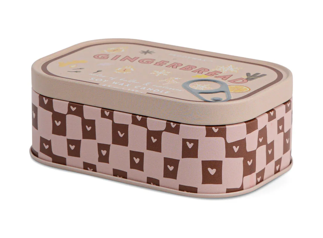 Bistro Tin Candle - Gingerbread