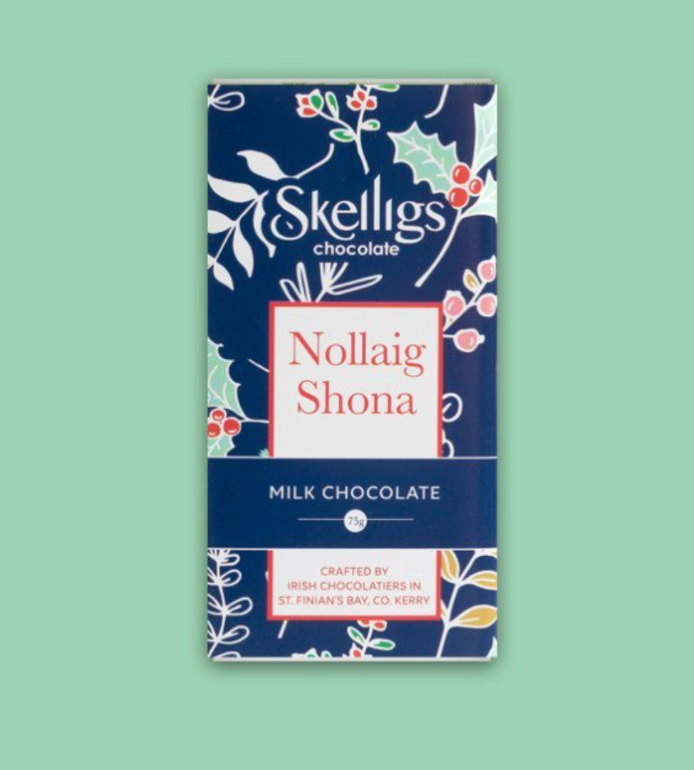 Skelligs Chocolate - Christmas Bar (75g)