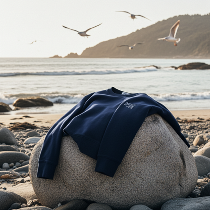 West Cork Folk Sweater French Navy