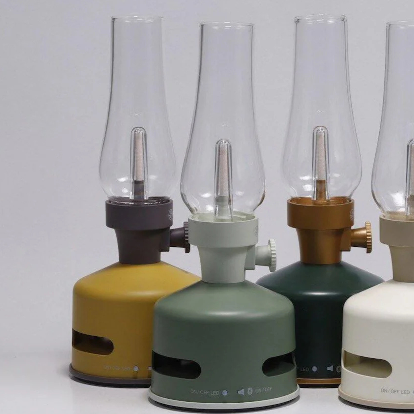 Design Lamp with Speaker - Sky Blue