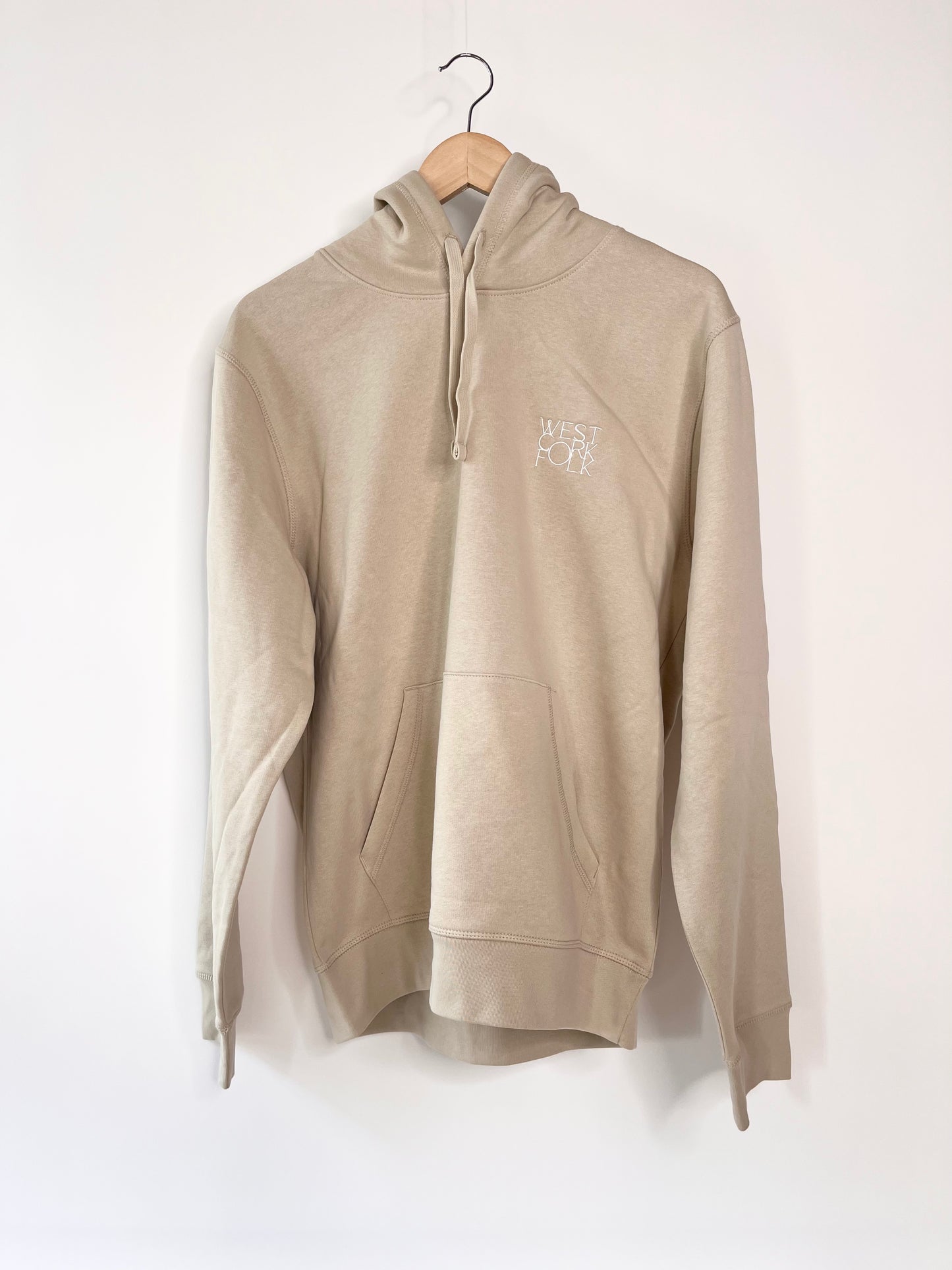West Cork Folk Unisex Hoodie (Natural Raw)