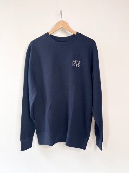 West Cork Folk Sweater French Navy