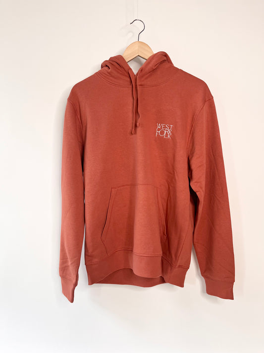 West Cork Folk Unisex Hoodie (Rust)