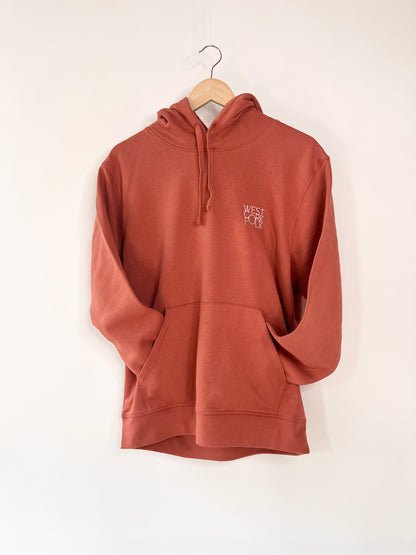 West Cork Folk Unisex Hoodie (Rust)