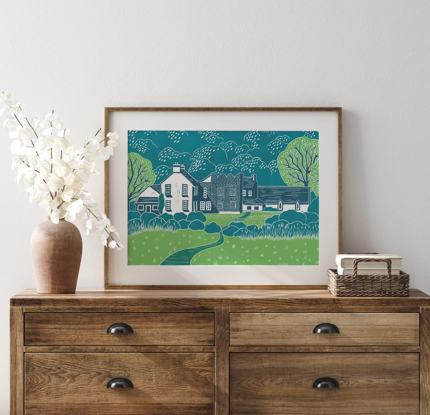 Sorrell Reilly Print Derrynane House (A4)