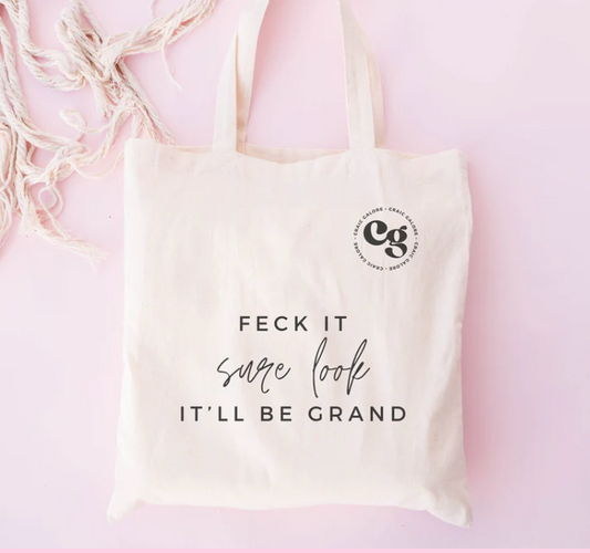 Craic Galore Feck it Tote bag