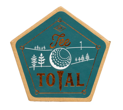 Tee Total Golf Coasters -Set of 4