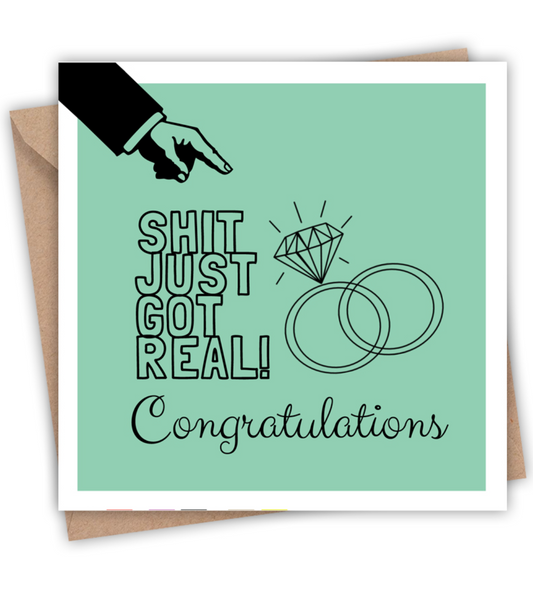 Engagement or Wedding card