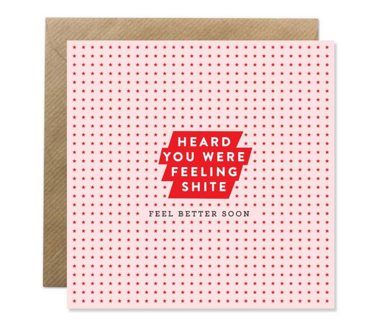 Feeling Shite card