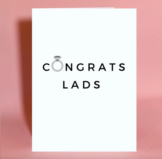 Congrats card