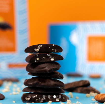 Skelligs Chocolate - Dark Chocolate Orange & Almond Clusters