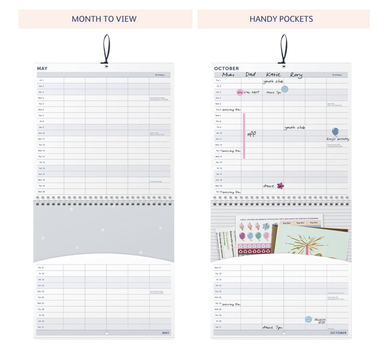 LARGE FAMILY PLANNER 2026