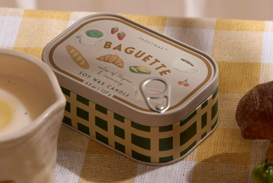 Bistro Tin Candle - Baguette