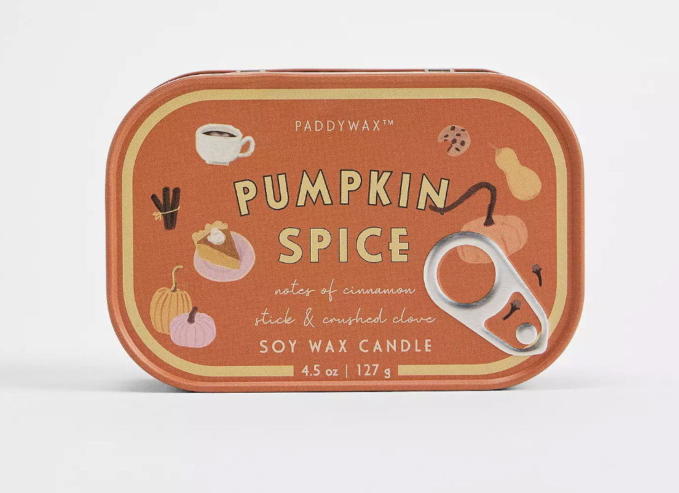 Bistro Tin Candle - Pumpkin Spice