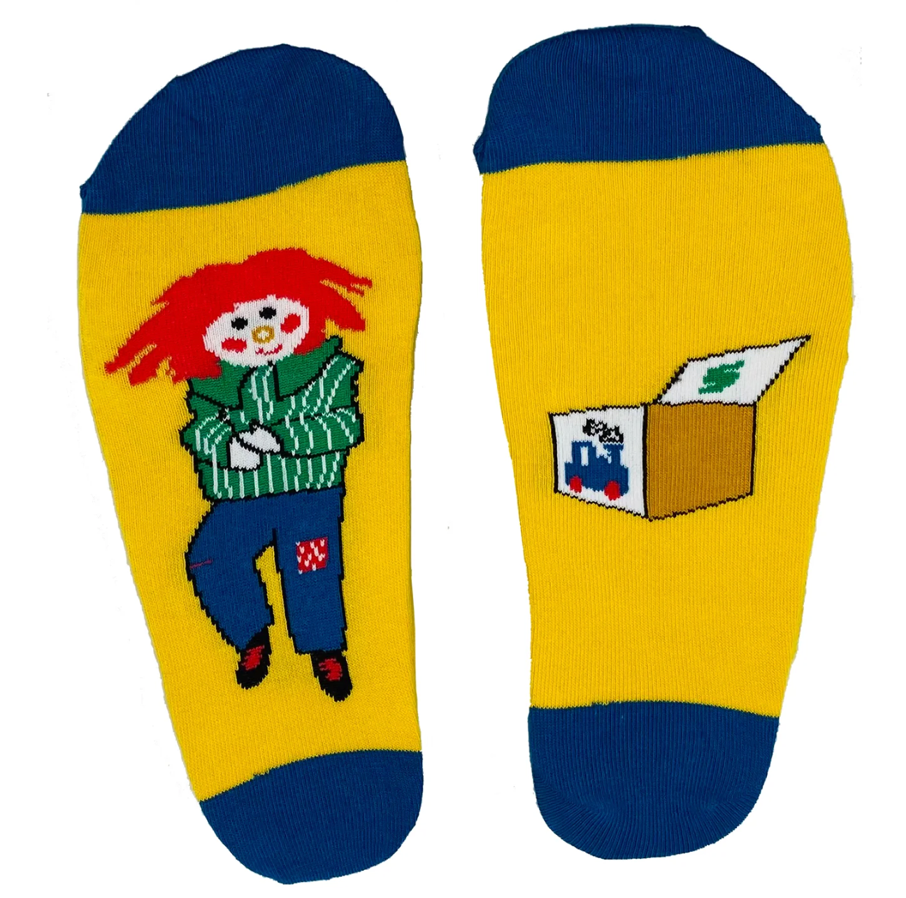 Yellow Bosco Socks