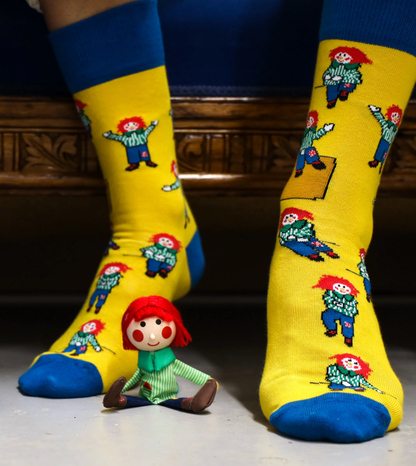 Yellow Bosco Socks