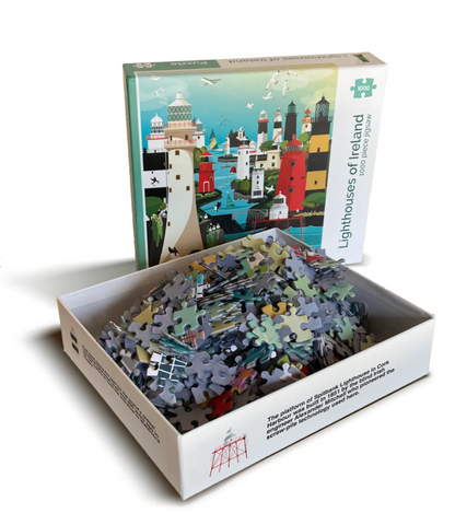 Lighthouses of Ireland Jigsaw Puzzle (1000 pieces)