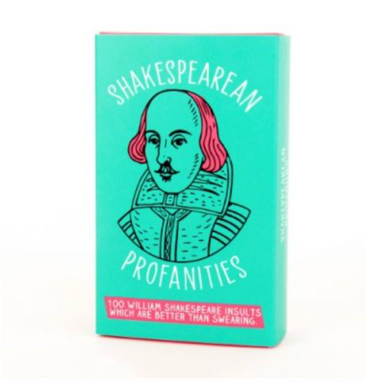Shakespearean Profanities (100 insult cards)