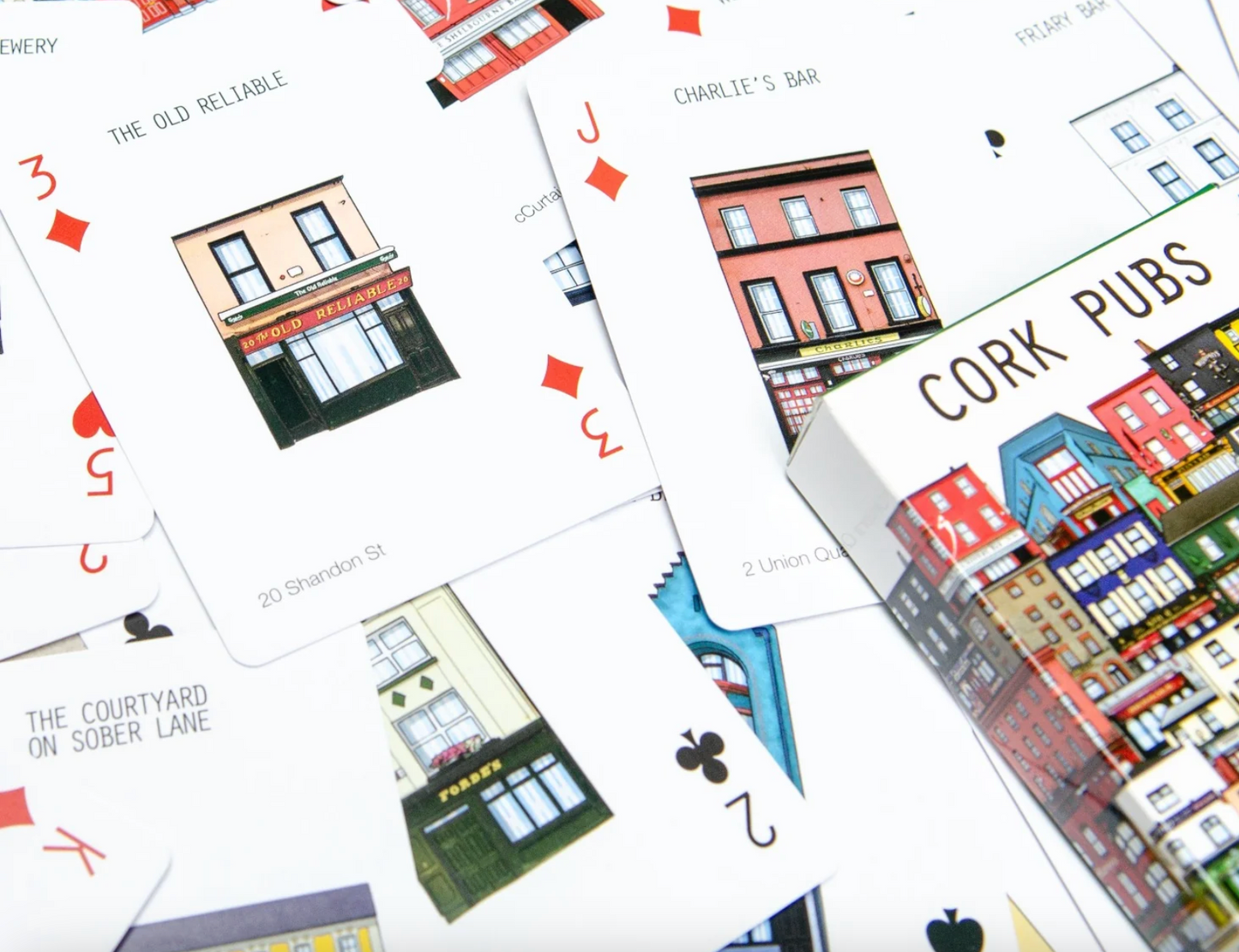 Cork Pubs Playing Cards