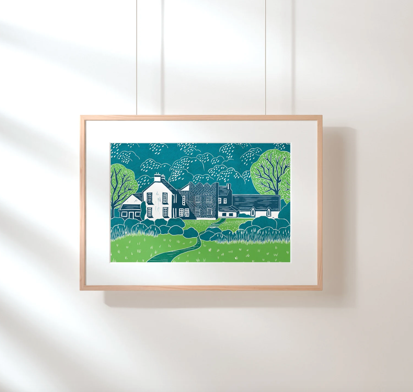 Sorrell Reilly Print Derrynane House (A4)