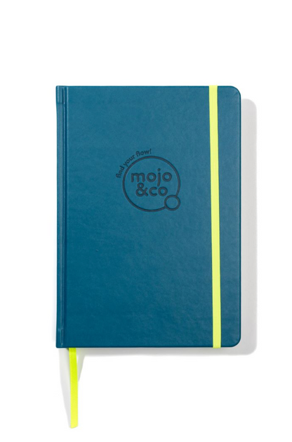 Mojo and Co Brain Dump Journal undated (Blue)