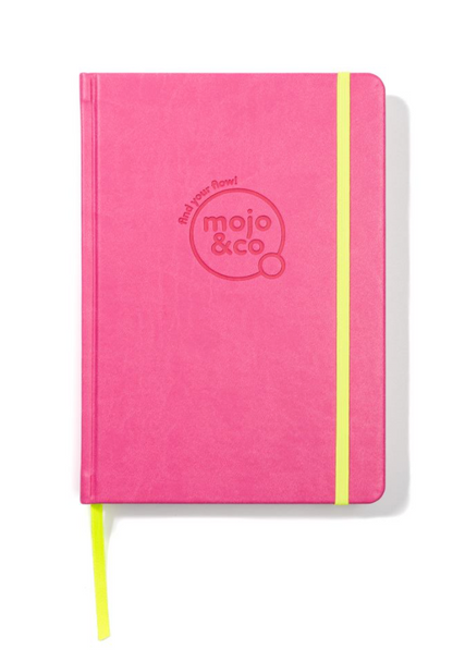 Mojo and Co Brain Dump Journal undated (Pink)