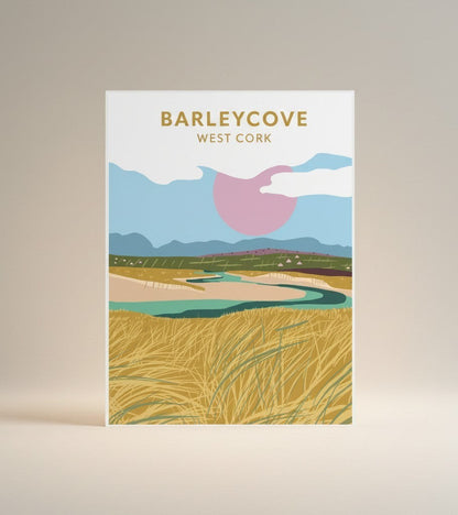 West Cork Folk Print Barleycove (A4)