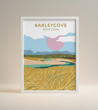 West Cork Folk Print Barleycove (A4)