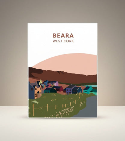 West Cork Folk Print Beara (A4)