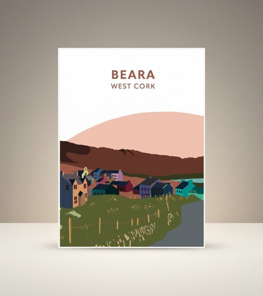 West Cork Folk Print Beara (A4)