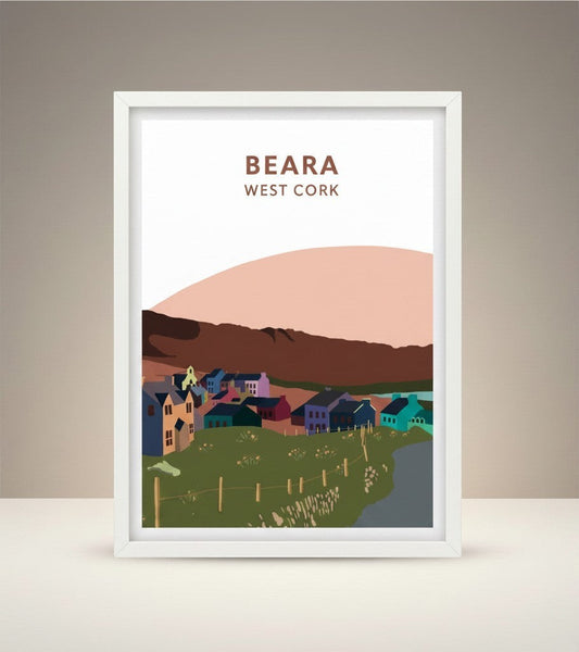 West Cork Folk Print Beara (A4)