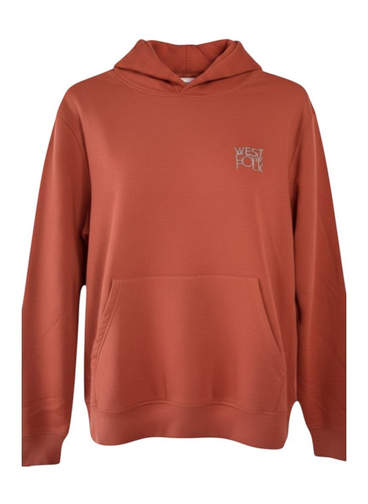West Cork Folk Unisex Hoodie (Rust)