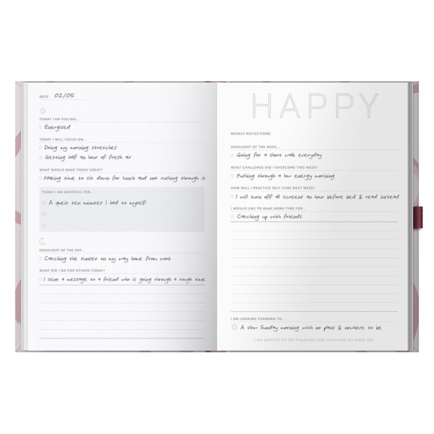 A5 Gratitude Journal