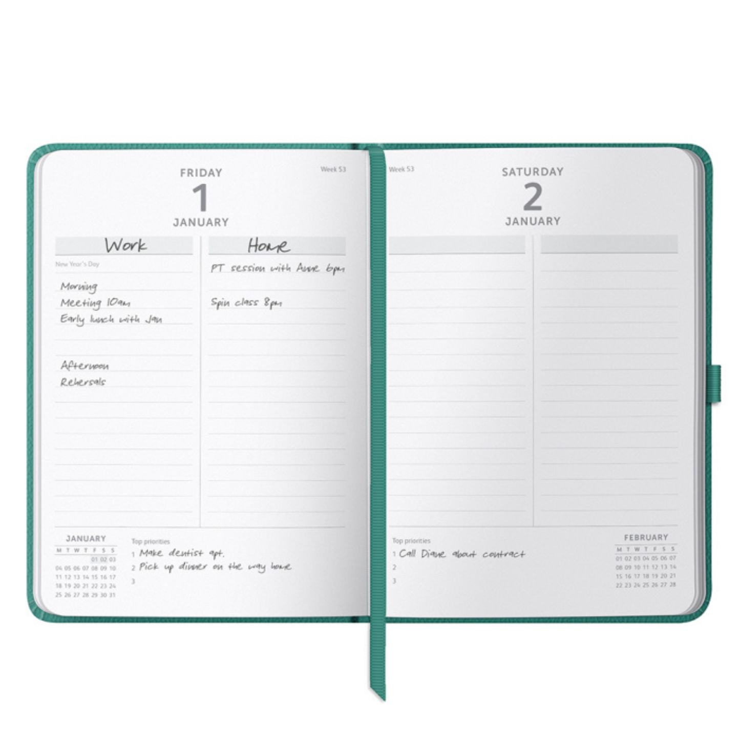 A5 Mid Year Diary 2026/2027