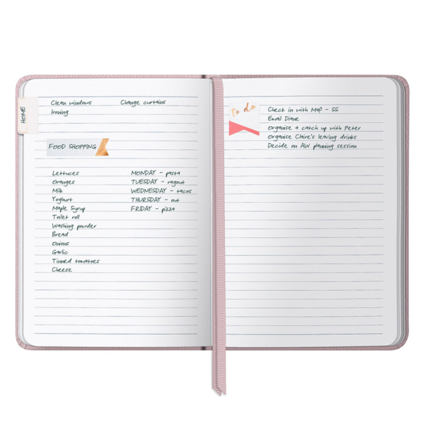 A5 Notebook Pink