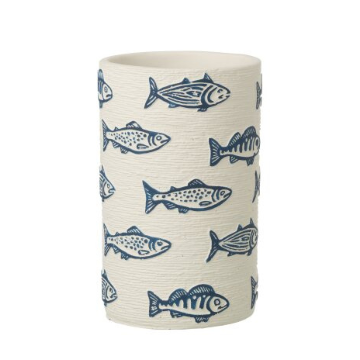 Flowerpot Fish Round Cement