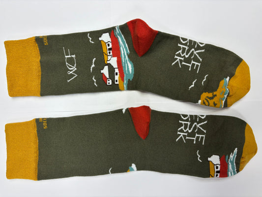 West Cork Folk socks by Irish Socksciety