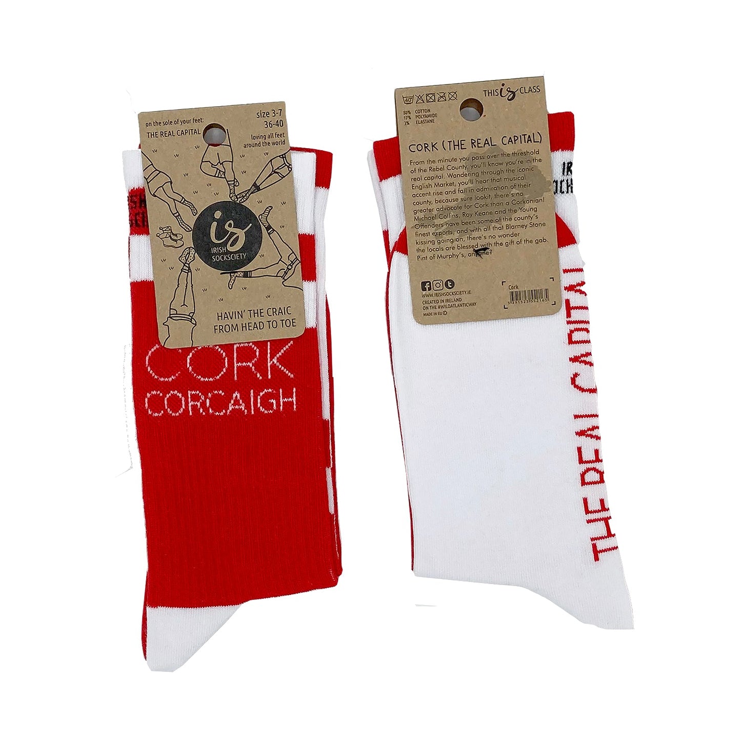 Mens Cork Socks by Irish Socksciety