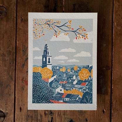 Sorrell Reilly Print Shandon Tower (A4)