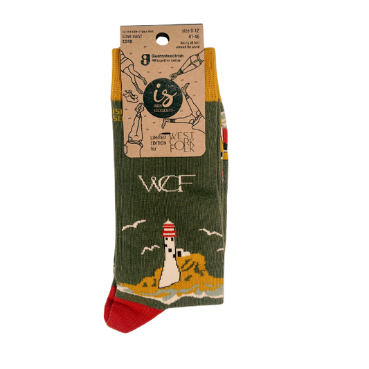 West Cork Folk socks by Irish Socksciety