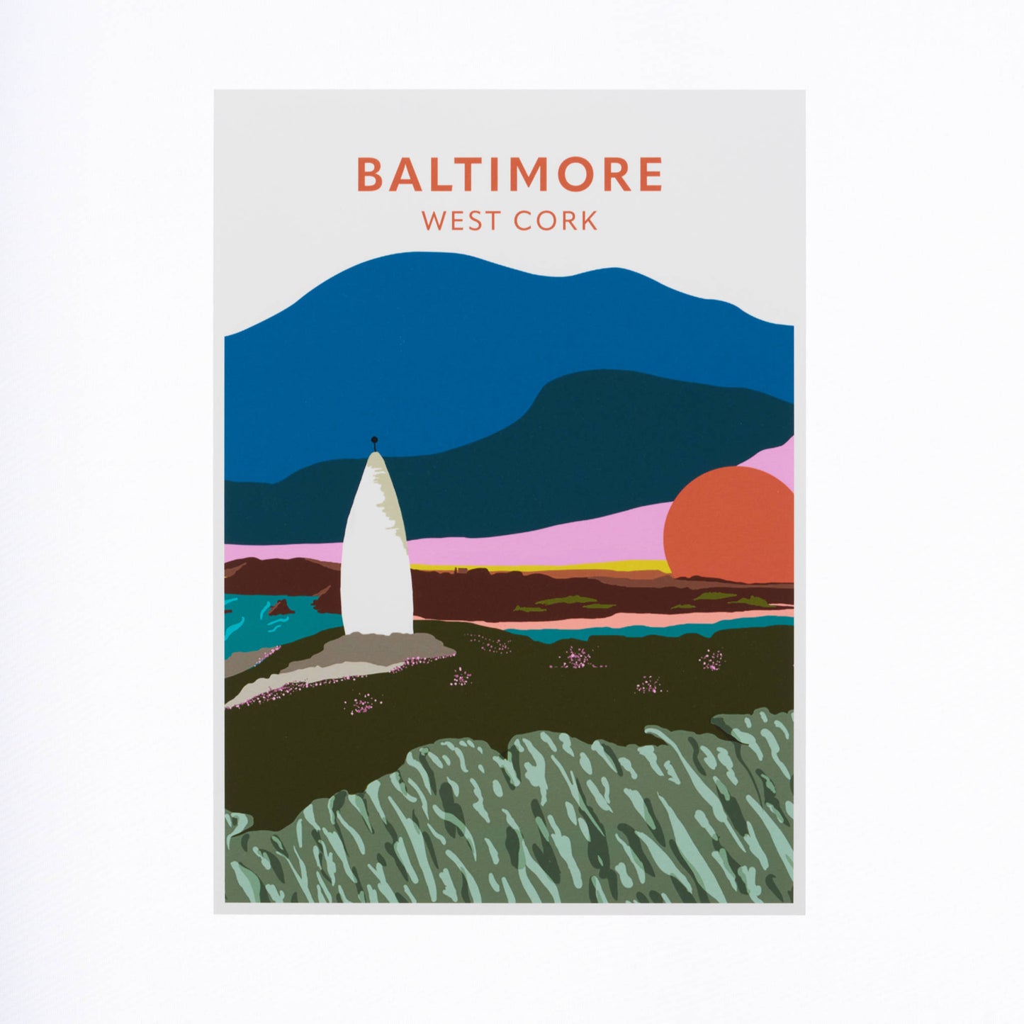 West Cork Folk Print Baltimore