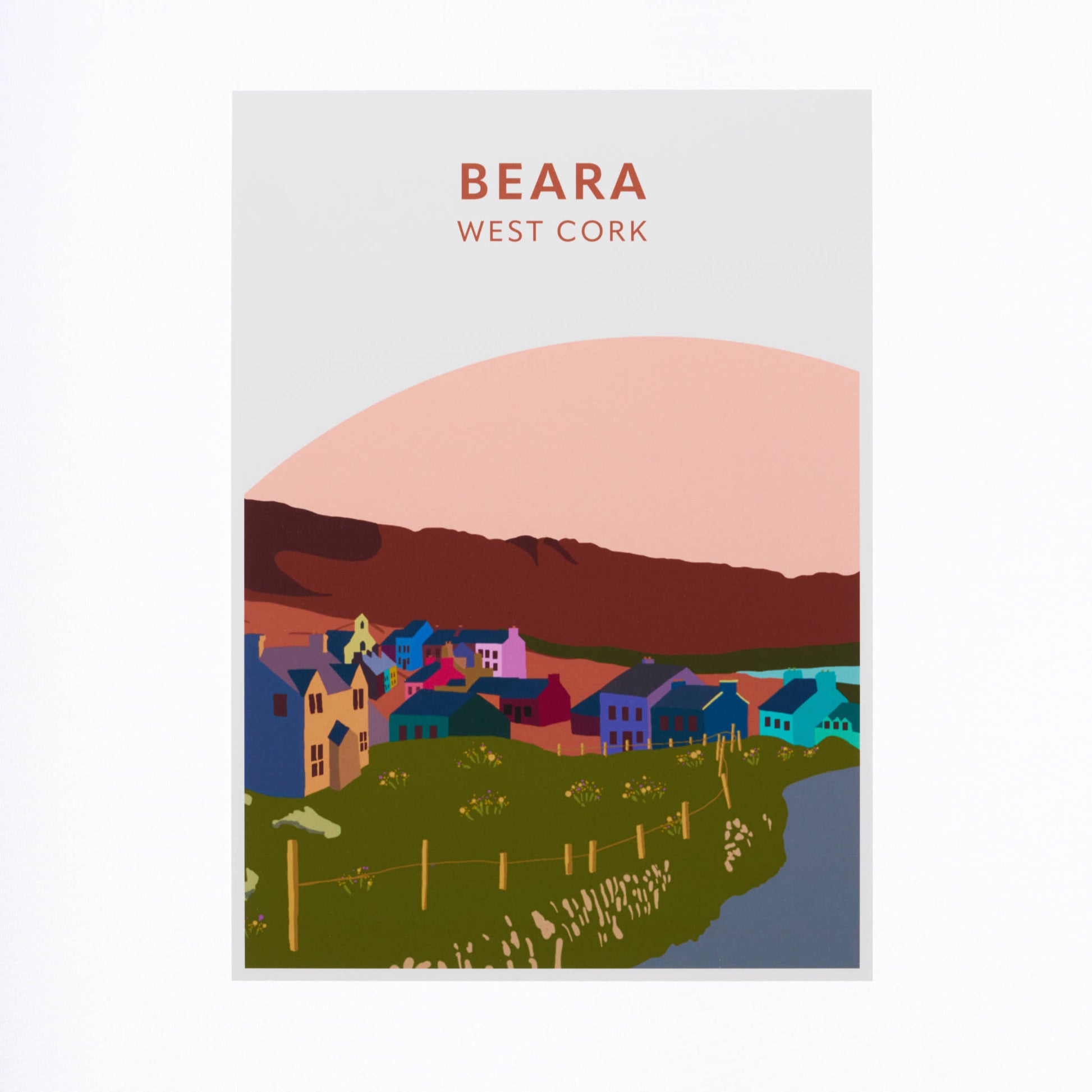 West Cork Folk Print Beara