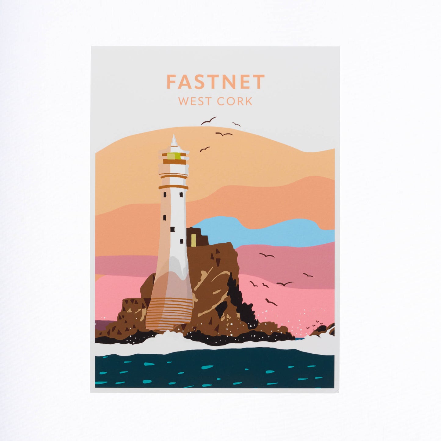 West Cork Folk Print Fastnet